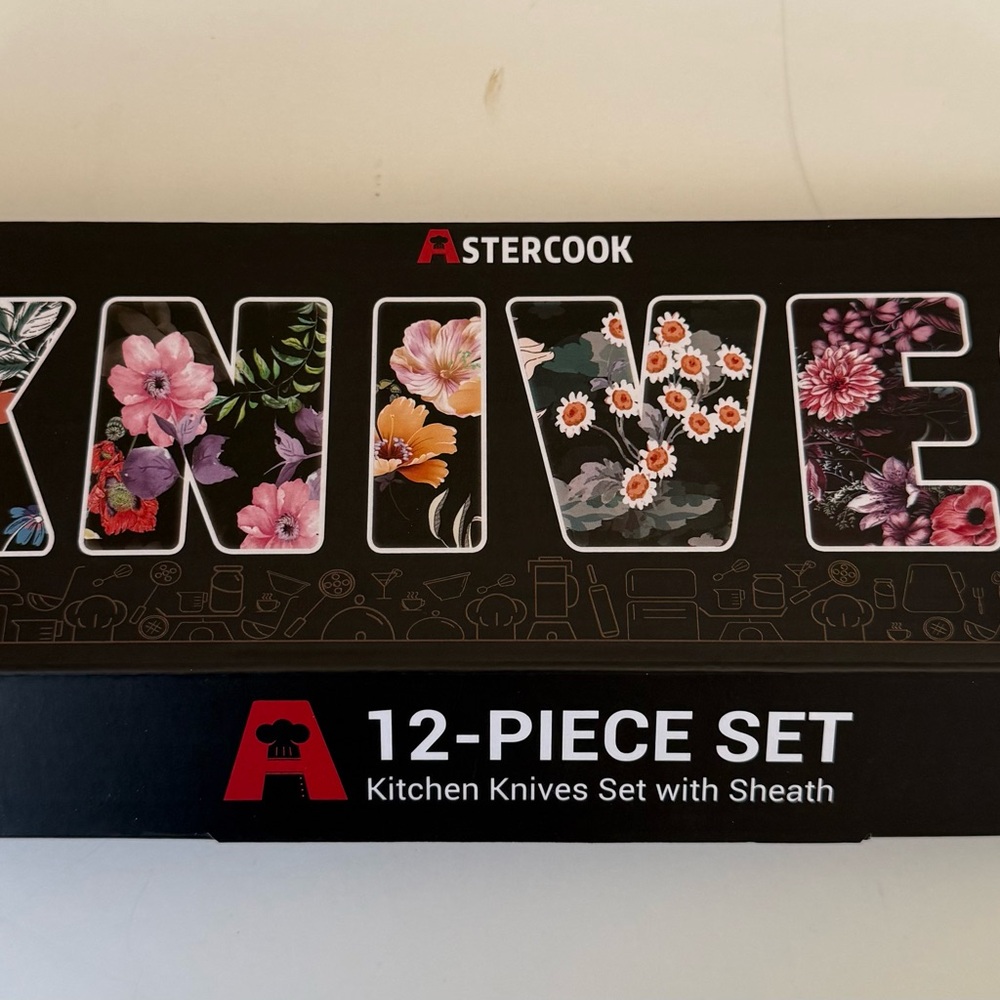 New astercook knife set